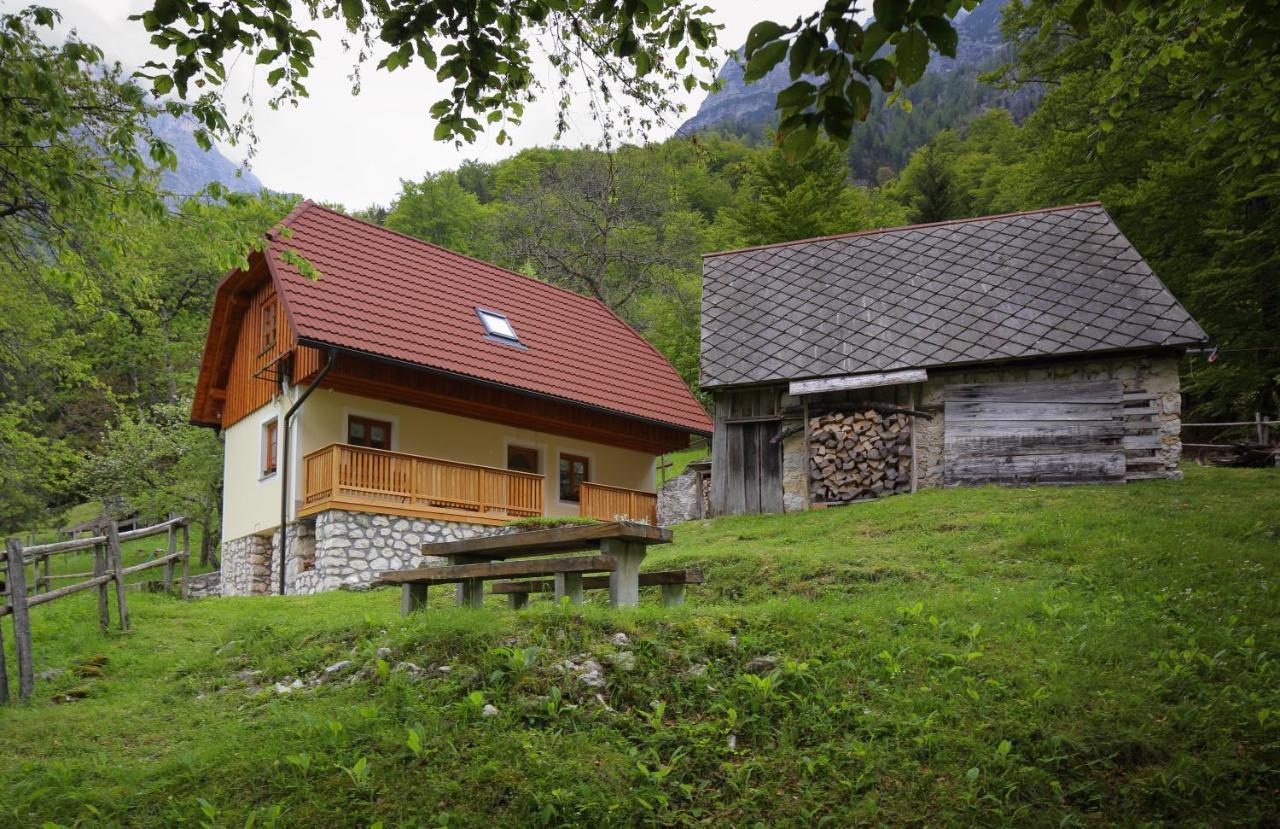 Zadnjica Holiday House Soča Kültér fotó